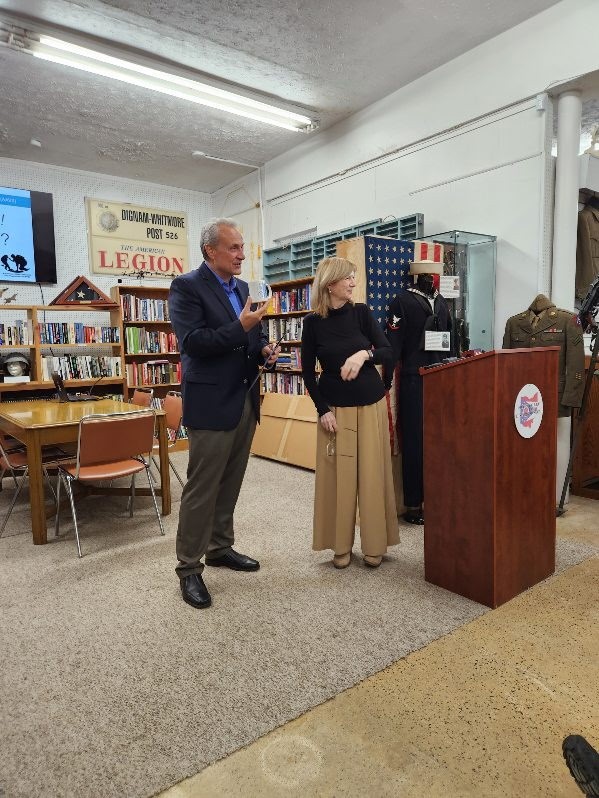Catherine I. Beers-Conrad, USAF Veteran and Adnan Secic - AAVS