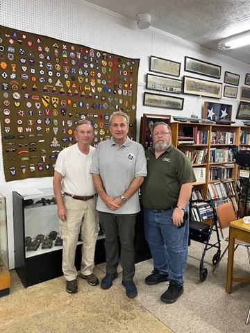 Fairborn Mayor and U.S. Air Force Col. Dan Kirkpatrick, Mark Conrad, MSgt, USAF, Ret.  and Adnan Secic - AAVS